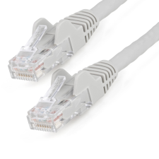 Startech U/UTP CAT6 Patch kábel 0.5m Szürke kábel és adapter