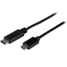 Startech USB2CUB1M USB 2.0 C - Micro-USB adat/töltőkábel 1m - Fekete mobiltelefon kellék