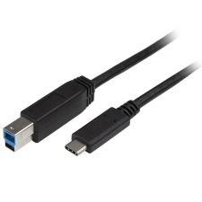 Startech USB315CB2M USB-C - USB-B (apa - apa) kábel 2m - Fekete kábel és adapter