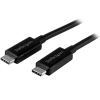 Startech USB31CC1M USB 3.1 Type-C kábel 1m Fekete