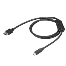 Startech USB3C2ESAT3 USB-C - eSATA (apa - apa) kábel 1m - Fekete (USB3C2ESAT3) kábel és adapter