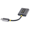Startech USB 2.0 Type C Jack Átalakító Szürke 11cm USBC-AUDIO-SPLITTER