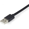 Startech USB 2.0 Type C USB Átalakító Fekete 2m USB2AC2M10PK