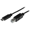 Startech USB 2.0 Type C USB Átalakító Fekete 2m USB2CB2M