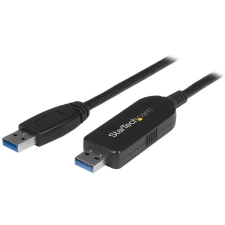 Startech USB 3.0 Összeköto Fekete 2m USB3LINK kábel és adapter