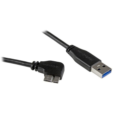 Startech USB 3.0 USB 3.0 Micro-B Összeköto Fekete 2m USB3AU2MRS kábel és adapter