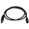 Startech USB 3.1 Type C USB 3.1 Type B Átalakító Fekete 1m USB31CB1M