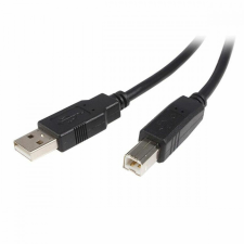 Startech USB A - USB B Kábel Startech USB2HAB50CM Fekete kábel és adapter