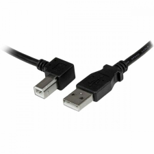Startech USB A - USB B Kábel Startech USBAB2ML Fekete kábel és adapter