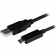 Startech USB A - USB C Kábel Startech USB2AC1M USB C Fekete kábel és adapter