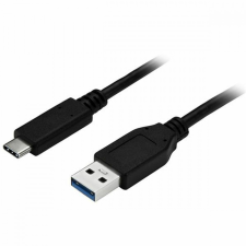 Startech USB A - USB C Kábel Startech USB315AC1M Fekete kábel és adapter