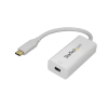 Startech USB-C apa - Mini DisplayPort anya adapter - Fehér