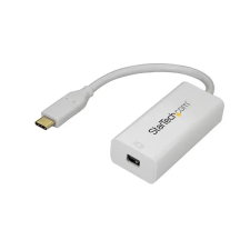 Startech USB-C apa - Mini DisplayPort anya adapter - Fehér kábel és adapter