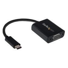 Startech USB-C apa - VGA anya Adapter - Fekete kábel és adapter