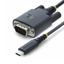 Startech USB-C Soros Összekötő Fekete 2m 1P6FFC-USB-C-SERIAL kábel és adapter