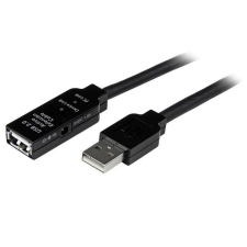Startech USB Hosszabítókábel Startech USB2AAEXT20M 20 m Fekete kábel és adapter