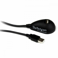 Startech USB-kábel Startech USBEXTAA5DSK USB A Fekete kábel és adapter