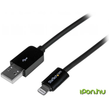 Startech USB Lightning Töltő/adatkábel Fekete 3m USBLT3MB kábel és adapter