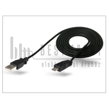 Startech USB - micro USB adat- és töltőkábel 3 m-es vezetékkel - Startech USB Cable - fekete mobiltelefon kellék