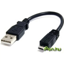Startech USB Micro USB Átalakító Fekete 15cm UUSBHAUB6IN kábel és adapter