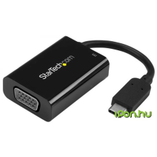 Startech USB VGA/D-Sub Átalakító Fekete 15cm CDP2VGAUCP kábel és adapter