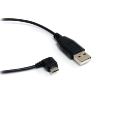 Startech USBAUB2MLA Micro USB töltő kábel 1.8m - Fekete mobiltelefon kellék