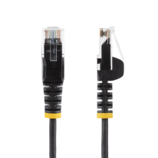 Startech UTP CAT6 Összekötő Fekete 15m N6PAT15MBKS kábel és adapter