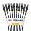 Startech UTP CAT6 Összekötő Fekete 50cm N6PAT50CMBKS10PK