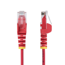 Startech UTP CAT6 Összekötő Piros 10m N6PAT10MRDS kábel és adapter