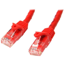 Startech UTP CAT6 Összekötő Piros 10m N6PATC10MRD kábel és adapter