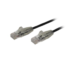 Startech - UTP Cat6 slim patch kábel 2,5m - N6PAT250CMBKS kábel és adapter