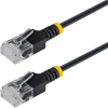 Startech UTP CAT6A Összekötő Fekete 1m N6APATUTP34BKS1M