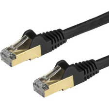 Startech UTP CAT6A Összekötő Fekete 7.5m 6ASPAT750CMBK kábel és adapter