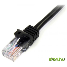 Startech UTP Összekötő Fekete 3m 45PAT3MBK kábel és adapter
