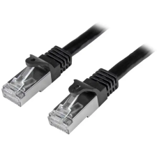 Startech UTP Összeköto Fekete 50cm N6SPAT50CMBK kábel és adapter
