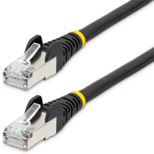 Startech UTP Összekötő Fekete 7.5m NLBK-750-CAT6A-PATCH kábel és adapter