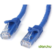 Startech UTP Összekötő Kék 15m N6PATC15MBL kábel és adapter
