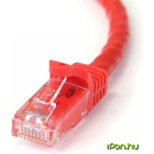 Startech UTP Összekötő Piros 2m N6PATC2MRD kábel és adapter