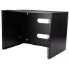 Startech Wall-Mount Bracket for Shallow Rack-Mount Equipment - Solid Steel - 8U