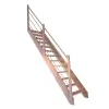 StarWood Treppen StarWood Rhodos egyenes bükkfa lépcső fakorlát bal FSC®