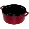 Staub La Cocotte 26cm Sütőedény kerek - Piros