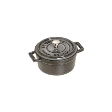 Staub Mini Round Cast Iron Pot - 250 ml, Graphite edény