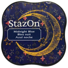 StazOn MIDI oldószeres festékpárna - Éjkék bélyegző