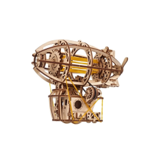  Steampunk léghajó 3D fa mechanikus puzzle puzzle, kirakós