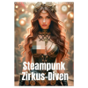  Steampunk Zirkus-Diven (Wandkalender 2026 DIN A3 hoch), CALVENDO Monatskalender