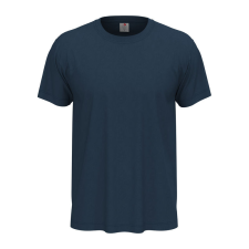 STEDMAN Classic, unisex rövid ujjú környakas póló, Navy Blue-3XL férfi póló