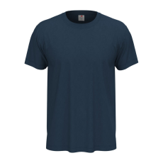 STEDMAN Classic, unisex rövid ujjú környakas póló, Navy Blue-XL