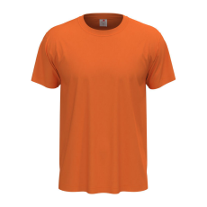 STEDMAN Classic, unisex rövid ujjú környakas póló, Orange-S