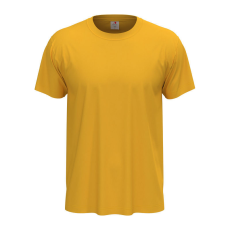 STEDMAN Classic, unisex rövid ujjú környakas póló, Sunflower Yellow-M