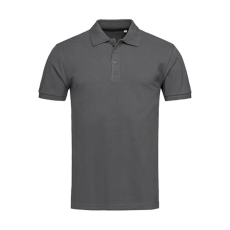 STEDMAN Férfi galléros póló rövid ujjú Stedman Harper Polo - 2XL, Palaszürke
